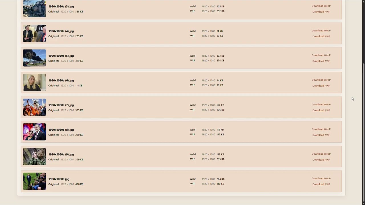 COMPIXIO - snelle privacy-first image optimalisatie tool